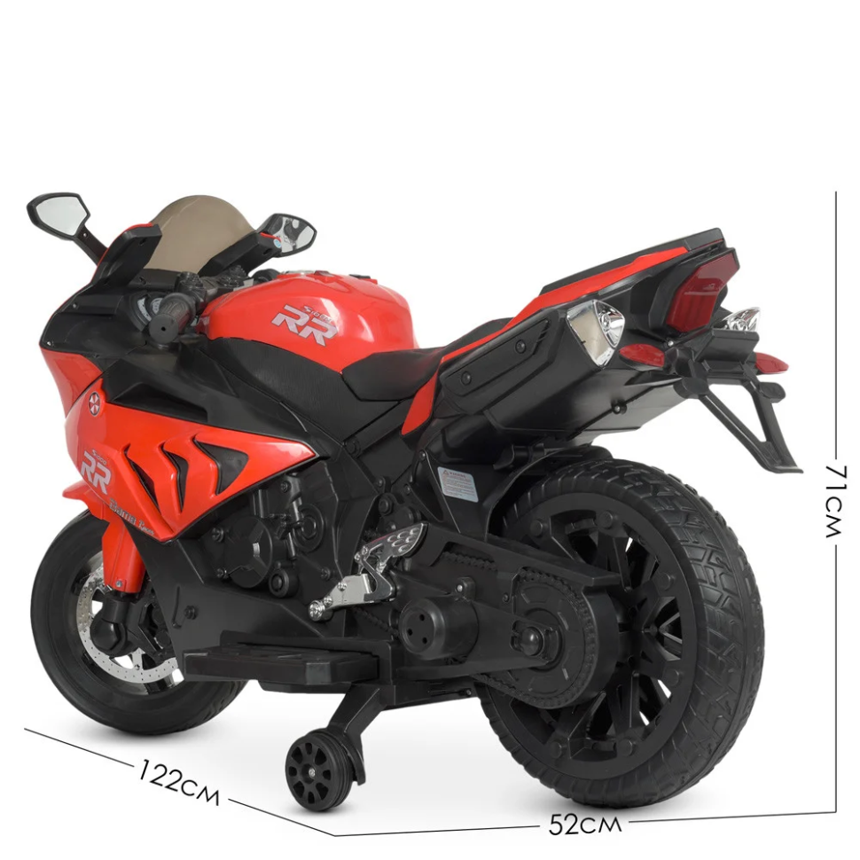 Дитячий електромобіль Мотоцикл Bambi Racer M 4532EL-3 до 30 кг - гурт(опт), дропшиппінг 