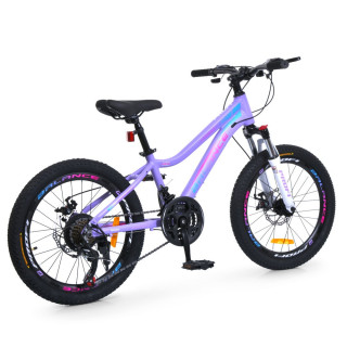Велосипед детский "BALANCE" BL-2002, 20 дюймов, сиреневый