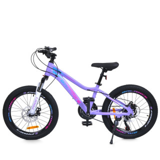 Велосипед детский "BALANCE" BL-2002, 20 дюймов, сиреневый