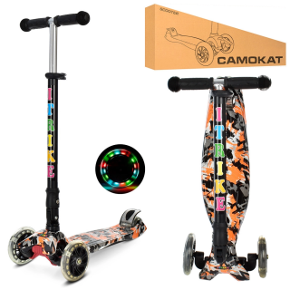 Самокат дитячий MAXI iTrike JR3-003-1-WP13 складний