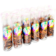 Силиконовые резинки для волос Разноцветные 0308-506-6, 12 упаковок