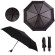Зонт складной UM535, черный опт, дропшиппинг
