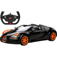 Машинка на радіоуправлінні Bugatti Grand Sport Vitesse Rastar 70460 чорний, 1:14