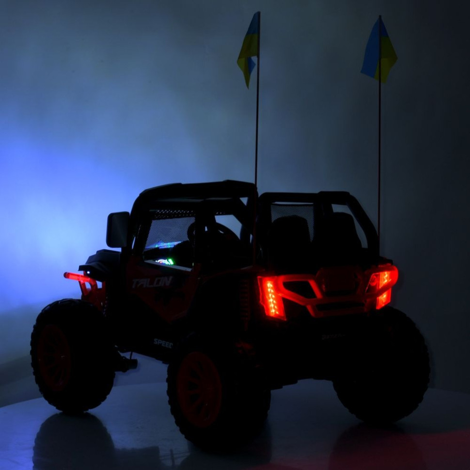 Дитячий електромобіль Джип M 6131EBLR-3(24V) до 30 кг - гурт(опт), дропшиппінг