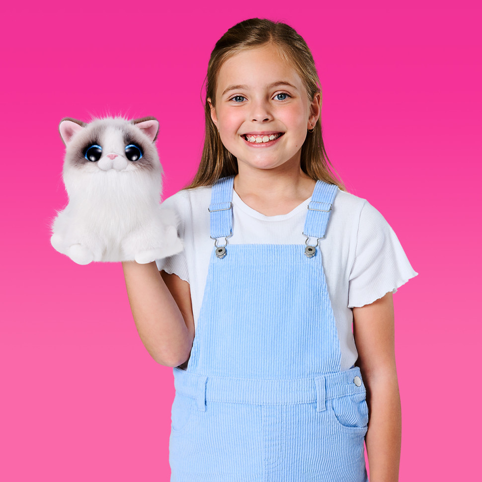 Интерактивный игровой набор-сюрприз Игривые котята Pets & Robo Alive S2 9568, 10 разных звуков опт, дропшиппинг