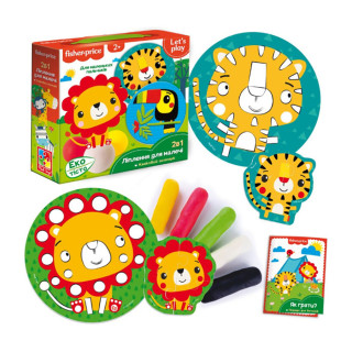 Набор для творчества Fisher Price "Сказочный зоопарк" VT4502-03 с экотестом