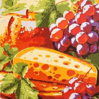 Картина по номерам "Вкус наслаждения" HH8044, 20х20 см