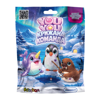 Коллекционная фигурка-сюрприз You You Ледяная команда 18-FB26 игрушка 5х5х7 см