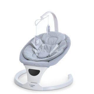 Укачивающий центр-шезлонг SOUL ME 1175 Light Gray