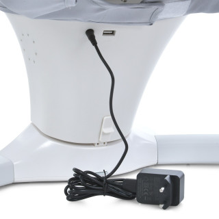 Укачивающий центр-шезлонг SOUL ME 1175 Light Gray