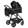 Детская универсальная коляска 2 в 1 RIVIERA ME 1183 Jet Black опт, дропшиппинг