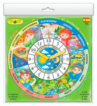 Детская развивающая игра "Часики" Spain 82821 на испанском языке