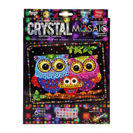 Креативное творчество "Crystal mosaic Совы" CRM-02-10, 6 форм элементов