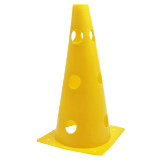 Спортивний інвентар Фішка для розмітки MS 4170(Yellow) 32 см, отвори