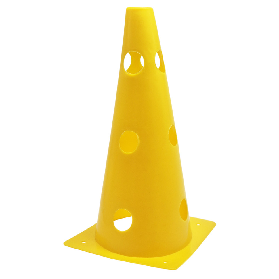 Спортивный инвентарь Фишка для разметки MS 4170(Yellow) 32 см, отверстия опт, дропшиппинг