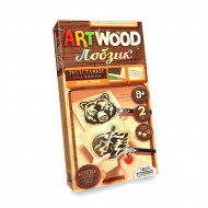 Комплект для творчества "ARTWOOD" подставки под чашки LBZ-02 из дерева
