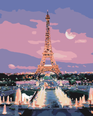Картина по номерам. Art Craft "Огни Парижа" 40*50 см 11200-AC