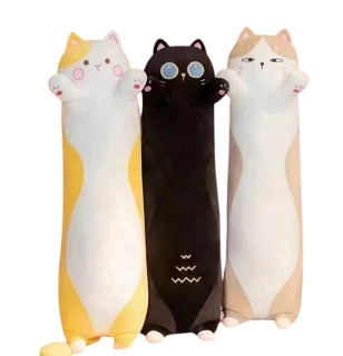 Мягкая игрушка антистресс "Кот батон" K15216, 70 см