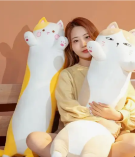 Мягкая игрушка антистресс "Кот батон" K15216, 70 см
