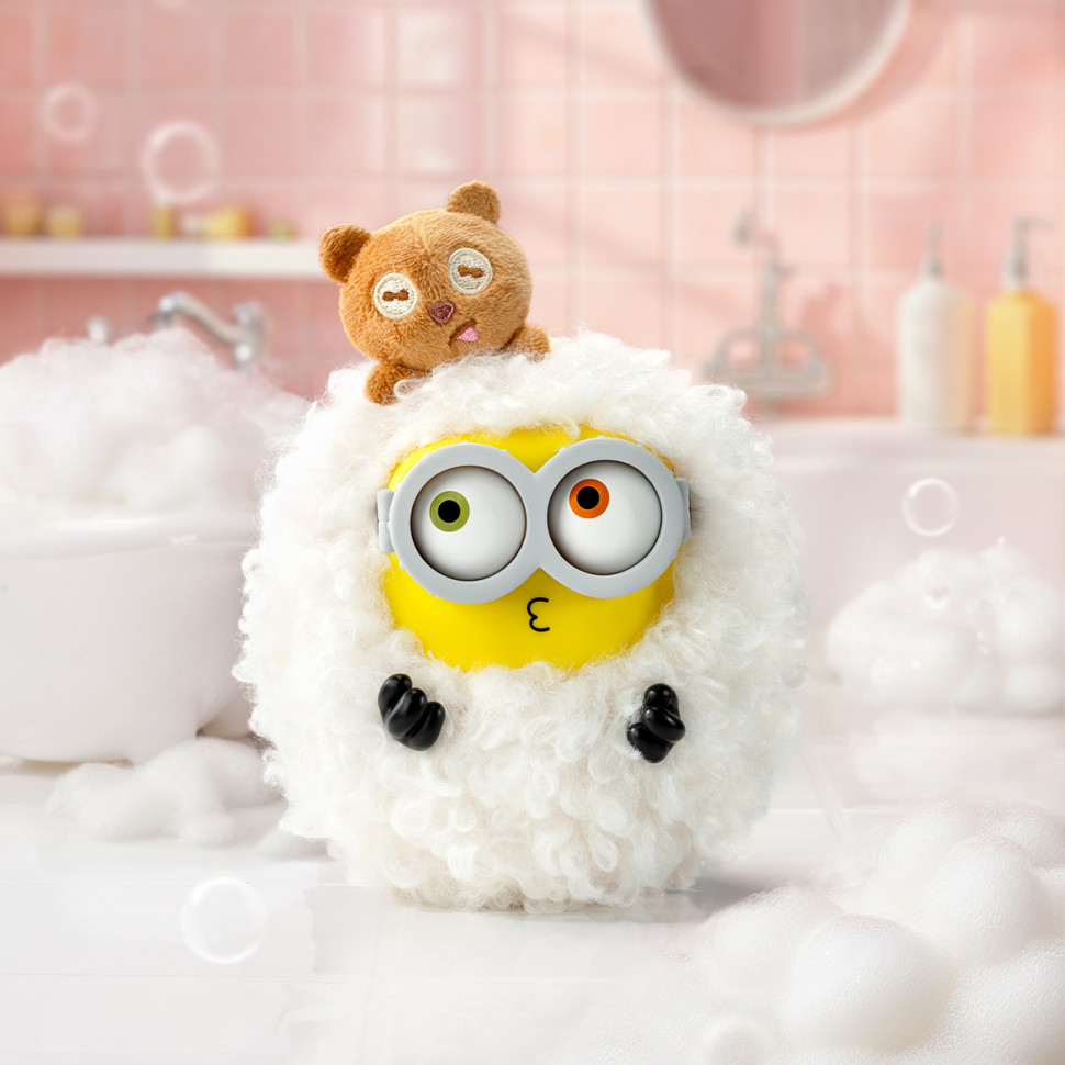 Коллекционная мягкая игрушка с кольцом Миньоны Pop Top 52Toys 25ZB301XHRTJ001 серии Bob & Tim опт, дропшиппинг
