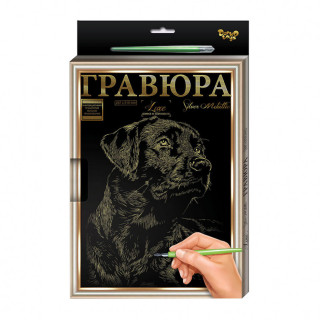 Гравюра А-4 LUXE L-GrA4-02 с рамкой