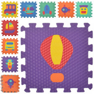 Детский коврик Мозаика MR 0358  из 9 элементов