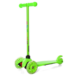 Дитячий самокат iTrike BB 3-013-5-GR MINI колеса, що світяться