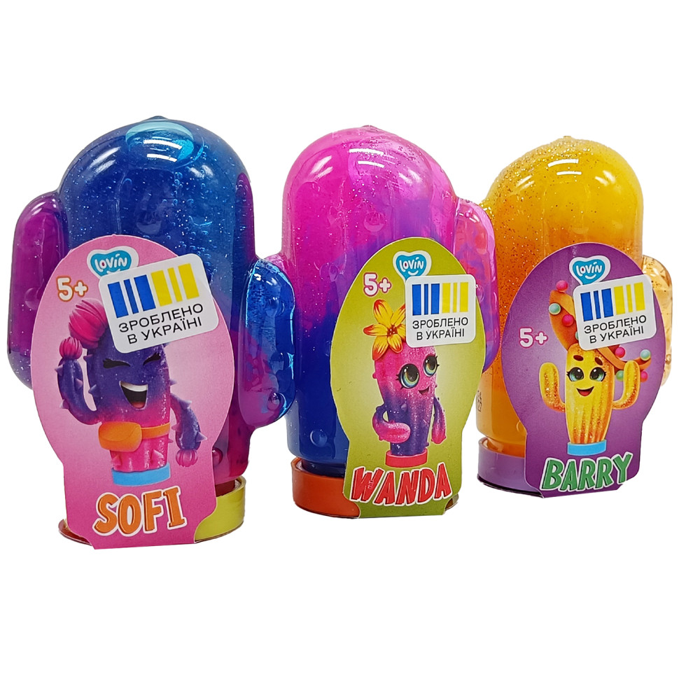 Игрушка-антистресс Слайм Сactuslime 80184, 90 мл опт, дропшиппинг