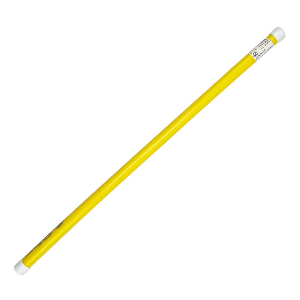 Палка гимнастическая тренировочная 24275(Yellow) длина 60 см, d 27 мм опт, дропшиппинг