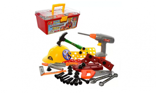 Игровой набор инструментов 2056 в чемодане