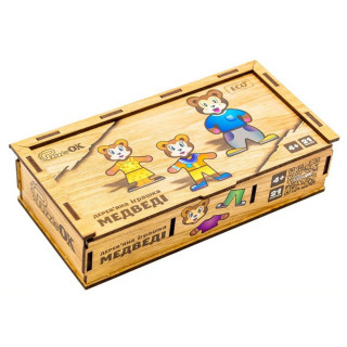 Деревянная настольная игра Медвежата Puz-12141