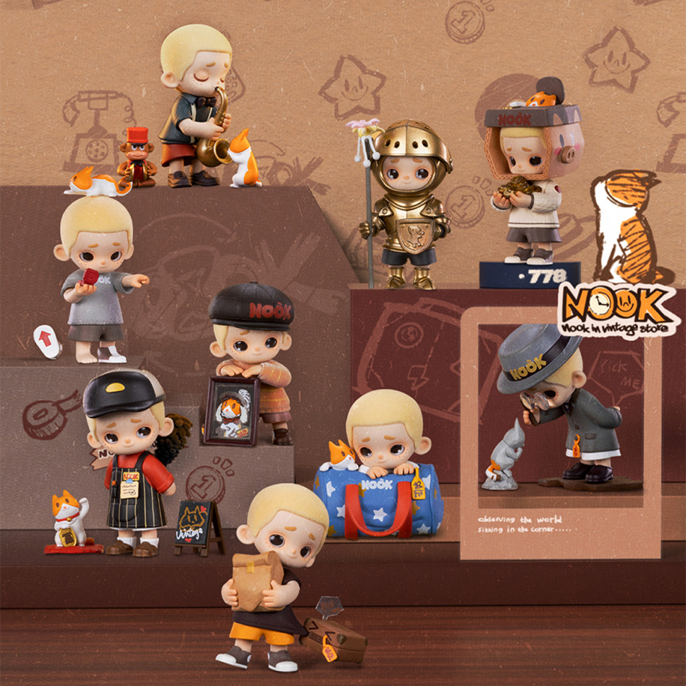 Коллекционная игрушка Винтажный магазин Pop Top 52Toys 24CB566NK04 серии NOOK опт, дропшиппинг