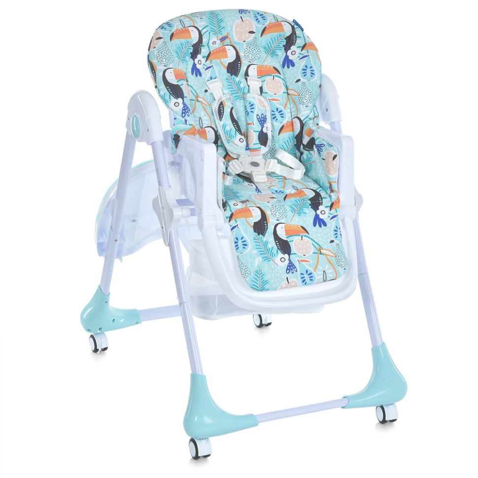 Стілець для годування M 3233 Toucan Mint висота регулюється - гурт(опт), дропшиппінг 