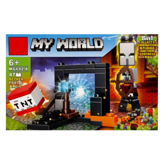 Детский конструктор "Minecraft" MG692-4, 47 деталей