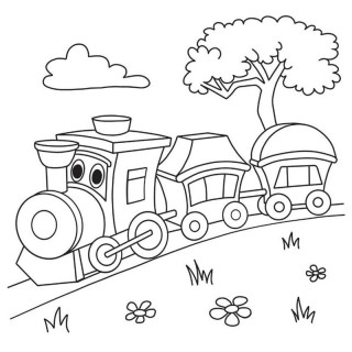 Детская книга-раскраска "На перегонах" 1806010, 12 страниц