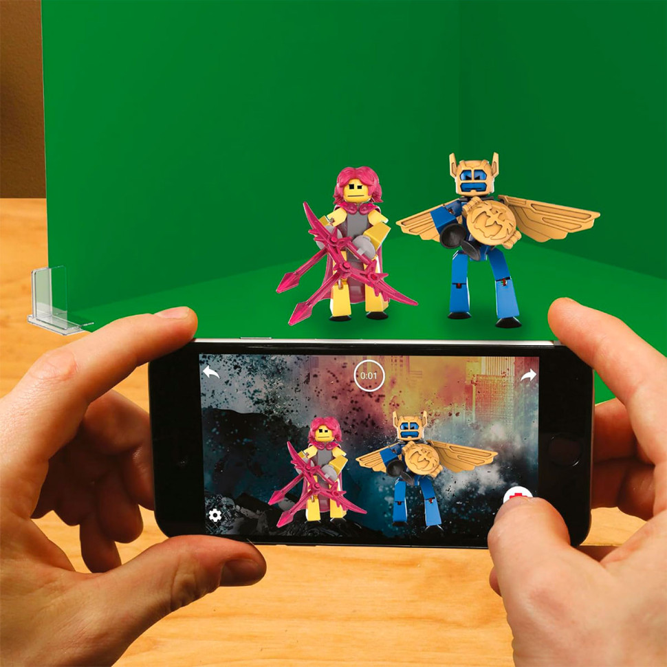 Игровой набор для анимационного творчества Ребелл Stikbot Legends SB260RU_UAKD фигурка с аксессуарами опт, дропшиппинг