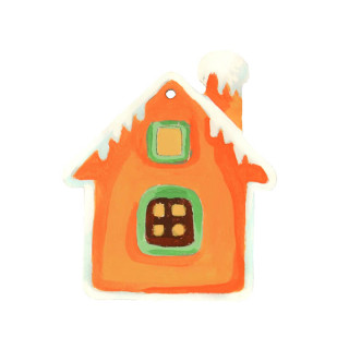 Набор для творчества новогодний Роспись акриловыми красками "Пряники" Умняшка НГ-002/3