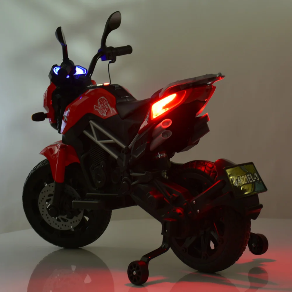 Дитячий електромобіль Мотоцикл Bambi Racer M 4621EL-3 до 30 кг - гурт(опт), дропшиппінг 
