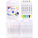 Набір фломастерів двосторонніх 18 кольорів "Children Marker" 190-18 в пластиковому боксі - гурт(опт), дропшиппінг 