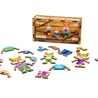 Деревянная настольная игра Лисички Puz-42121