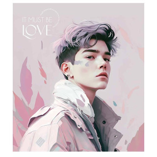 Тетрадь общая "It must be love" 036-3290K-1 в клетку, 36 листов