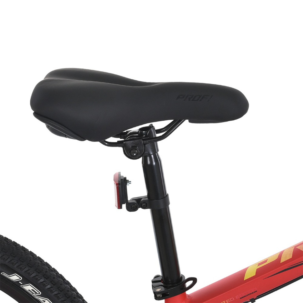 Велосипед MTB2401-1, 24 дюймов, алюминиевая рама 11 Shimano 21SP красно-черный опт, дропшиппинг