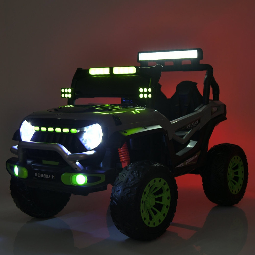 Дитячий електромобіль Джип M 6350EBLR-11(24V) до 30 кг - гурт(опт), дропшиппінг 