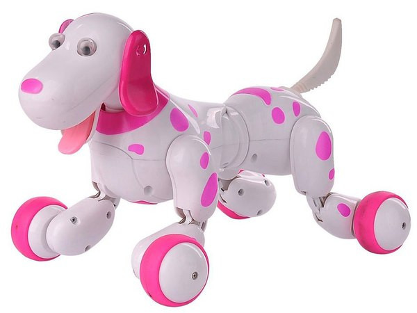 Робот-собака р/у HappyCow Smart Dog (розовый) HC-777-338p