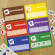 Детские логические игры "Изучай цвета" 918001, 24 карточки на укр. языке опт, дропшиппинг