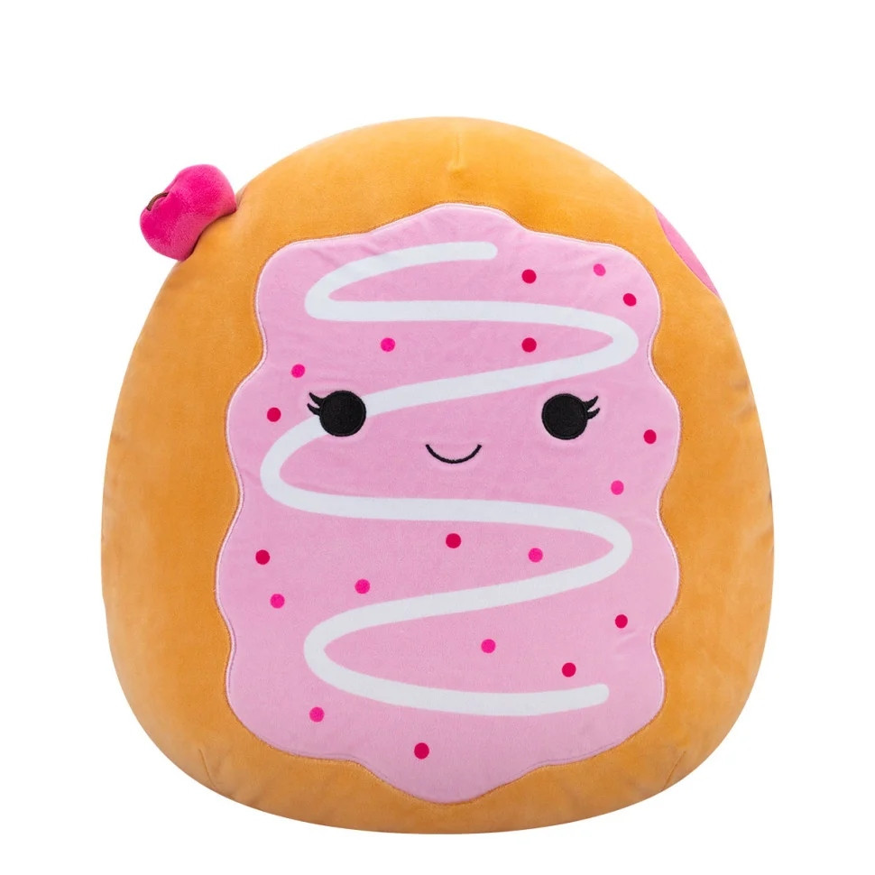 М'яка іграшка Вишневий пончик Перл Squishmallows SQCR06742, 36 см - гурт(опт), дропшиппінг 