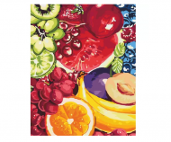 Картина по номерам. Цветы "Сладкие фрукты" KHO2937, 40х50 см