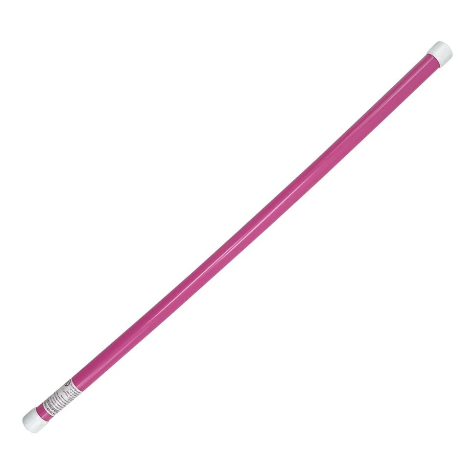 Палка гимнастическая тренировочная 24275(Pink) длина 60 см, d 27 мм опт, дропшиппинг