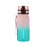 Бутылка для воды UZSPACE 3034(Pink-Blue) 350 мл, розовато-голубая опт, дропшиппинг