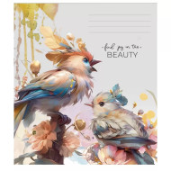Тетрадь общая "Beauty" 036-3268K-4 в клетку, 36 листов